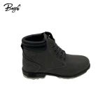 Custom Design Winter Anti-oil Shoes Action Leather Man Boots
