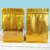 Import Custom Gold Laser Flat Bottom Mylar Bag Clear Window Food Packaging Zipper Heat Seal Holographic Pouch Gravure Printing Surface from China