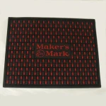 Custom logo soft PVC bar mat /bar runner /rubber bar mat