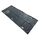Custom-made Body bags, Black PVC Body bags with handle