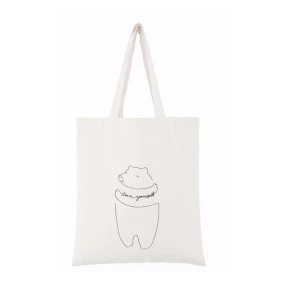 Custom-made promotional Cotton canvas shopping Bag