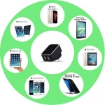 Custom phone accessories mobile 2 pin 3 pin 2 amp each usb total 2 port usb wall charger max 4A