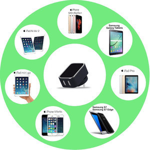 Buy Custom Phone Accessories Mobile 2 Pin 3 Pin 2 Amp Each Usb Total 2 ...
