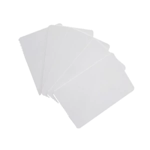 Custom Plastic White PVC Blank Access Control RFID Smart Card For 13.56Mhz 1K Chip