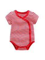 custom printed 100% cotton designer baby rompers
