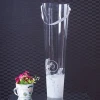 Custom Printed Cylinder Shaped flower box clear plastic flower sleeve