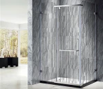 Custom Shower Curtain Enclosed Bath And Shower Cubicle