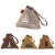Import Custom Unisex Canvas Small Wallet Mini Triangle Wallet Coin Purses from China