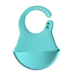 Custom Waterproof Washable Silicone Baby Bib for Restaurant