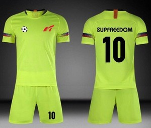 Customize football soccer wear set for adults and kids