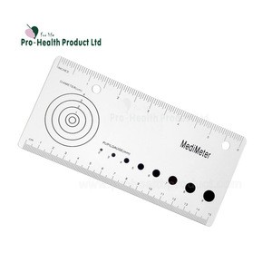Customize Logo Plastic PVC Wound Measuring Ruler