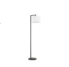 customize USA white linen floor lamp E26 made in China customize
