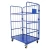 Import Customized 4 sided A frame nesting full security metal steel wire foldable warehouse rolling cage from China