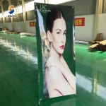 Customized 60 x 160 cm or 80 x 180 cm stand banner x banner display for exhibition