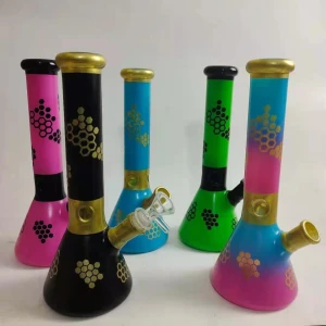 Customized high borosilicate glass crafts hookah pipes vases hookah pipes hookah pipes in stock