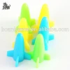 Customized plastic rocket shape toy, board game pieces