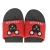 Customized raised logo soft pvc rubber shoe upper for slippers flip flop