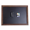 customized size and style wooden frame magnetic blackboard