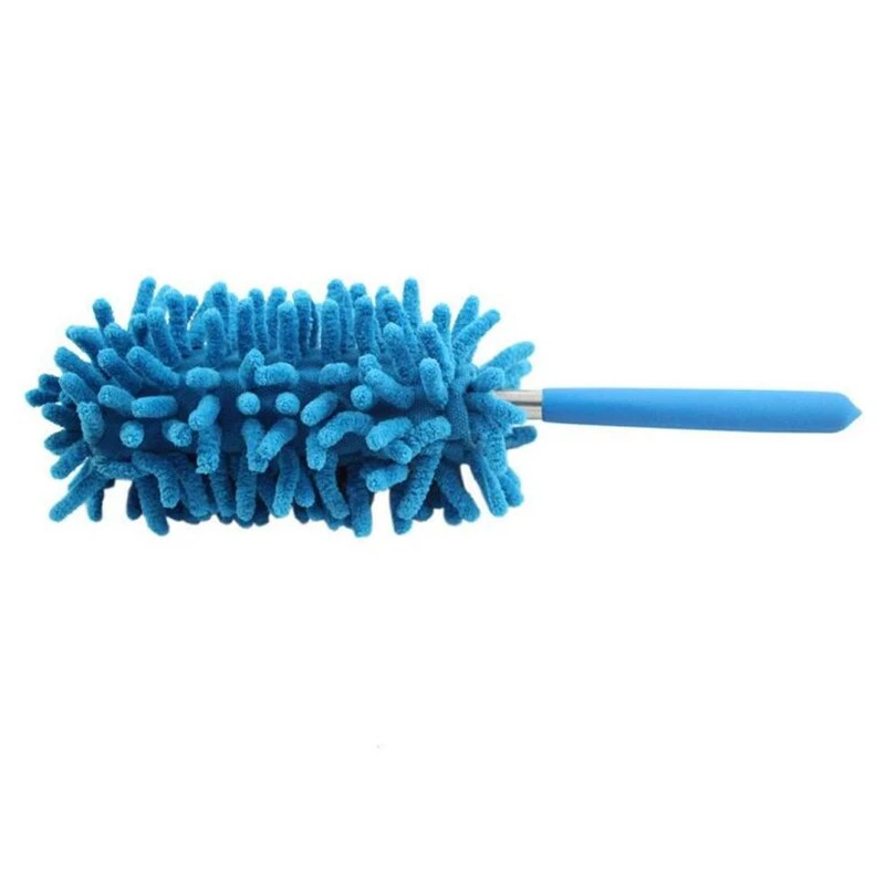 D-359 Scalable Microfiber Telescopic Dusters Chenille Dust Desktop Cars Cleaning Tool Household Dusting Brush