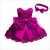 D0109  Baby Dress Pictures Ball Gowns Children Wedding Party Bridesmaid Sleeves Sleeves Evening Dresses Girls