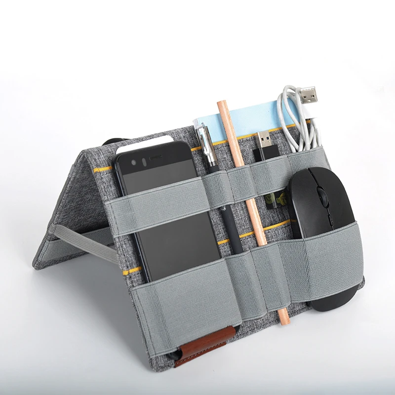 Daily work charger holder and cable box organizer
