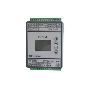 DCEM 400V multi-channels dc energy meter, modbus smart energy meter for solar panel system and UPS