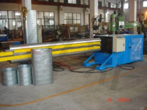 DDM Brand  DMHF-3100  flat oval duct forming machine  pipe making machine
