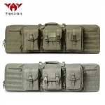 Dec Yakeda single double gun bag waterproof AK AR 36" 42" 46" airsoft military tactical rifle case bag