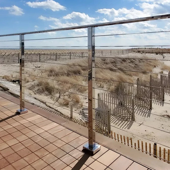 deck railings stainless steel cable railing