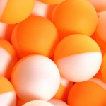 DECOQ Promotional Wholesale Two Colors White and Yellow Good Quality ABS Table Tennis Ball Pingpong Table Tennis Balls
