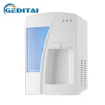 desk top mini water dispenser hot and cold water dispenser electric cooling