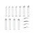 Import Diameter 0.18mm 3D eyebrow tattoo Microblading Embroidery needle  for Pernement Makeup Eyebrow Tattoo from China