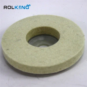 diameter 125mm thickness 10mm wool felt abrasive cutting wheel making machine