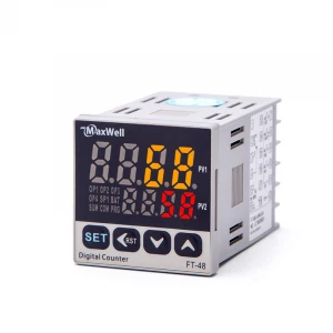 digital number length remote modbus mini counter with output relay