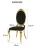 Import Dining Chair Wholesale Luxury Gold  Indoor Home Furniture Room Restaurant Leather Velvet Modern Dining Room Chair Covers from China