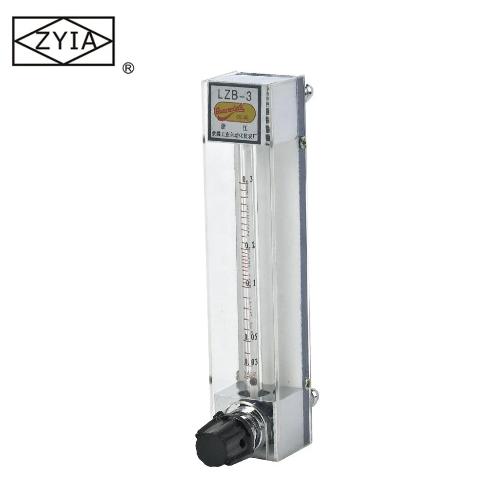 Direct reading portable stainless steel glass tube rotameter water flowmeter ,nitrogen gas flow meter