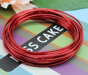 DIY Colorful Craft Aluminum Wire, Jewelry Process Material Wire, Soft Aluminum Wire
