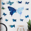 DIY Decorative butterfly wall sticker living room decoration decal pvc sticker