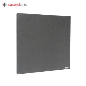 DIY Fireproof Fiberglass Roof Fabric Sound Isolation Acoustic Panel For Multifunctional Conference Room