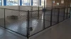 DIY Galvanized Large Custom Metal Dog Kennel Outdoor Pet House Animal dog cage kennel Black Chain Link Dog Runs Cage