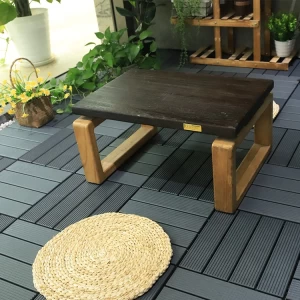 DIY plastic roof tile, plastic decking tiles, outdoor interlocking plastic flooring