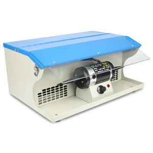 DM-5 Polishing Motor with Dust Collector double head turbine Stepless speed regulation jewelry grinding machine 110/220V
