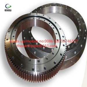 Double-Row Ball Type Internal Gear Ring of slewing bearing used in concrete placing boom quality supplier hebei the earth