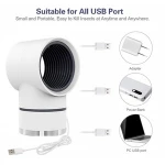 Dropshipping Electric Mosquito Killer Lamp No Noise No Radiation LED UV Night Light Bug Zapper Insect Trap Home Pest Control