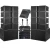 Import Dual 12 Inch Full Frequency Speaker Collocation Dual 18inch Subwoofer Line Array  Pro Sound System Sound Equipment Full Set from China
