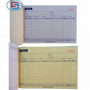 Duplicate Carbonless Receipt invoice book ,tax invoice NCR book printing