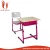 Import Durable and modern single desk chair school table and chairs set from China