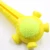 Import durable chew leaking food playing fun tpr rubber yellow giraffe dog toy from China