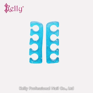 Durable Silicon Finger Toe Separator Flexible Soft Silica Gel Toe Separator For Foot Care