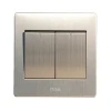 Durable stainless steel electric household wall switches light power switch